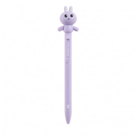 Pastapliiats 0,7mm Bunny Hug Attach B2F llilla südamik Miquelrius