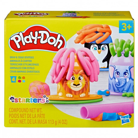 PLAY-DOH mängukomplekt Grow N Style Loomad
