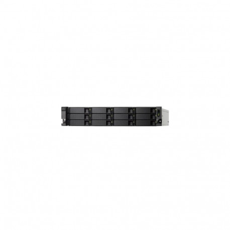 QNAP TL-R1200C-RP storage drive enclosure HDD/SSD enclosure Black, Grey 2.5/3.5"