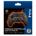 "Deltaco Wireless Controller schwarz"
