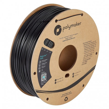 "ASA 1,75mm BLACK 1kg"