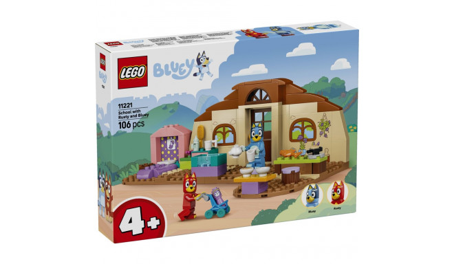 LEGO Bluey Kool Rusty ja Blueyga