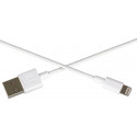 PremiumCord cable USB-A - Lightning 2m, white