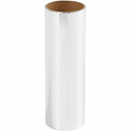 Dekoratiivfoolium Deco Foil 15,5 cm × 50 cm, hõbedane