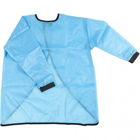 Laste kunstipõll Artist Smock 75 cm, türkiissinine (7–12 a), 10 tk pakis