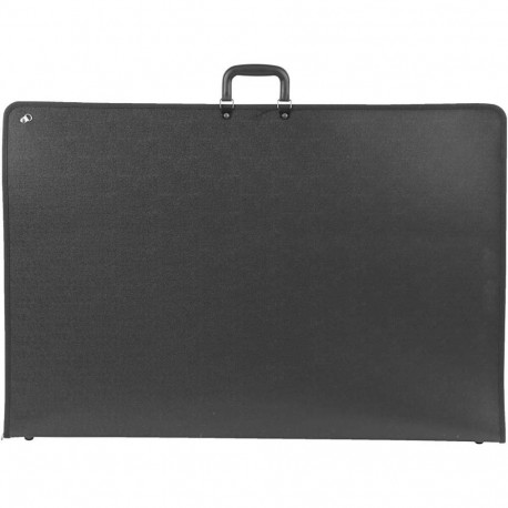 Jooniste mapp A1 Art Portfoolio PP 92x62cm, sangadega, must