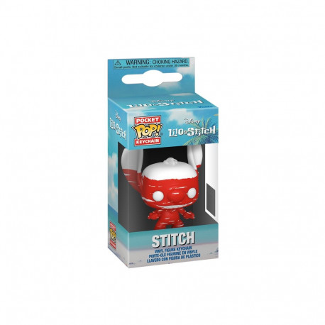 FUNKO POP! Keychain: Lilo & Stitch - Stitch Badness Level (Deco)