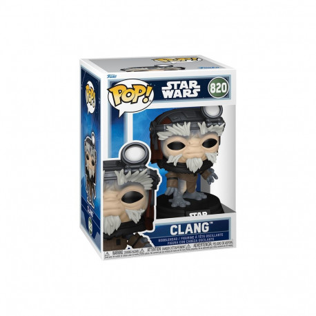 FUNKO POP! Vinyl figuur: Star Wars: Mandalorian & Grogu - Clang with Head Set
