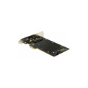 "PCI Express x1 Karte für 2 x SATA HDD / SSD"
