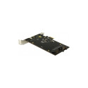 "PCI Express x1 Karte für 2 x SATA HDD / SSD"
