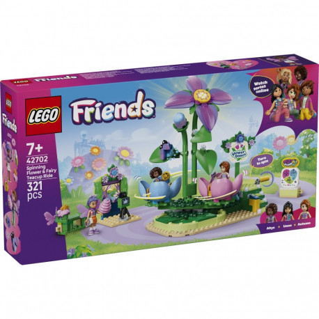 LEGO Friends Pöörlev lille ja haldja tassikarussell