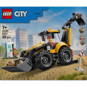 City 60480 Yellow Backhoe Loader Blocks