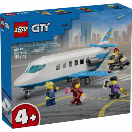 City 60492 Passenger Jet Blocks