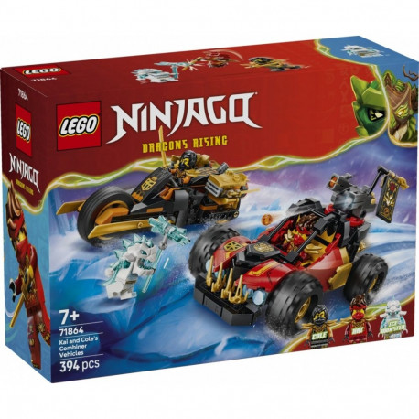 Ninjago 71864 Kai and Coles Combiner Vehicles Blocks