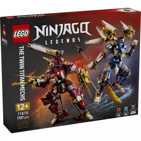 Ninjago 71870 The Twin Titan Mechs Blocks