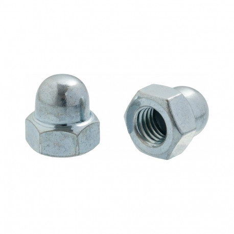 CLOSED NUTS DIN1587 M8 ZN(200)