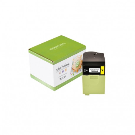 Static Control Toner Cartridge Yellow, Compatible with Lexmark 78C2XY0