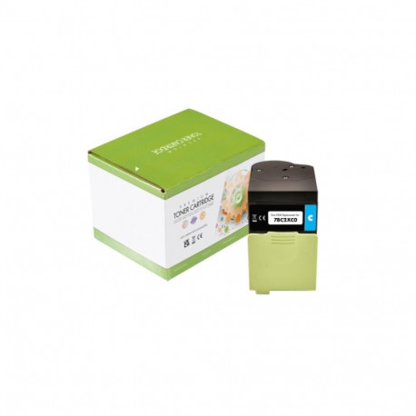 Static Control Toner Cartridge Cyan, Compatible with Lexmark 78C2XC0
