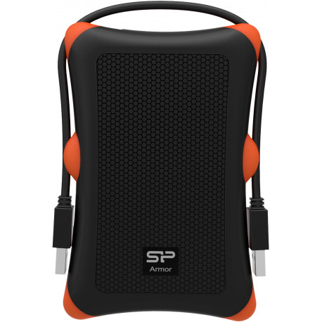 Silicon Power external hard drive 2TB Armor A30, black (opened package)