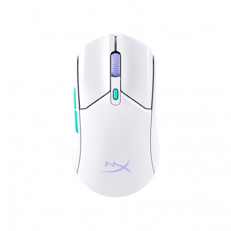 Gaming Mouse - HyperX Pulsefire Haste 2 Core, 59g, 100H Battery Life, White