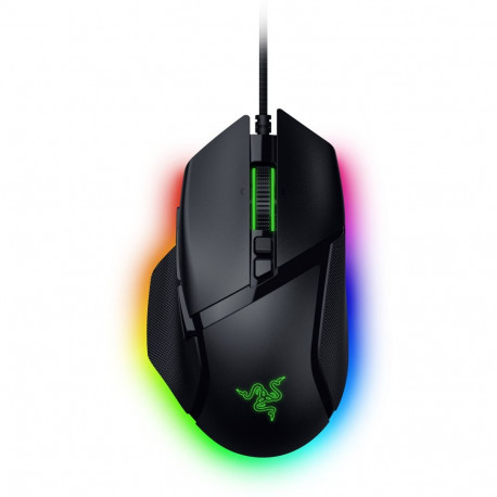 Gaming Mouse - Razer Basilisk V3 35K, 11-Zone Chroma Lighting, Speedflex Cable, Black
