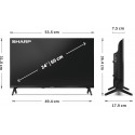 Sharp TV Sharp 24HF2265E 24" LED (opened package)