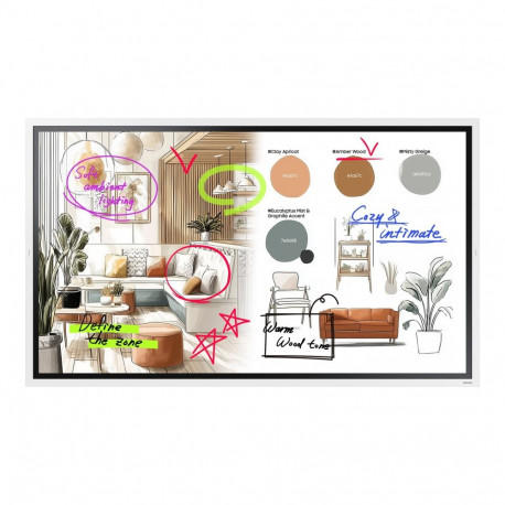 Samsung interaktiivne ekraan FLIP 5 PRO WM65FX 65inch puutetundlik infrapuna 20p UHD 3840x2160 16:9 