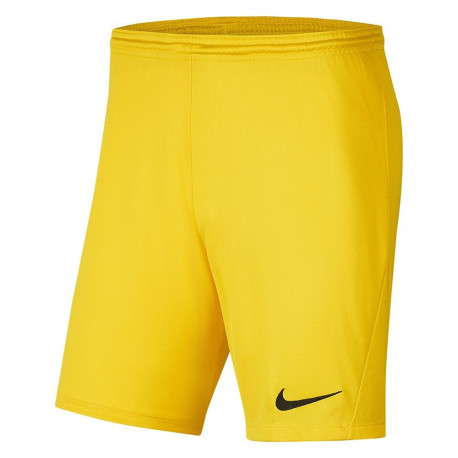 Spodenki męskie Nike Dry Park III NB K żółte BV6855 719