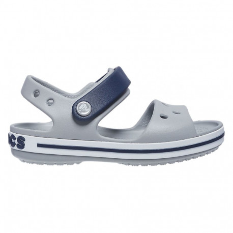 Sandały dla dzieci Crocs Crosband Sandal Kids szaro-granatowe 12856 01U