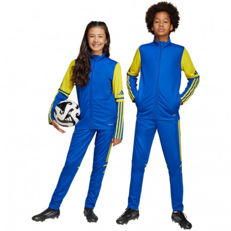 adidas laste püksid Squadra 25 Training JP3154, sinine-kollane