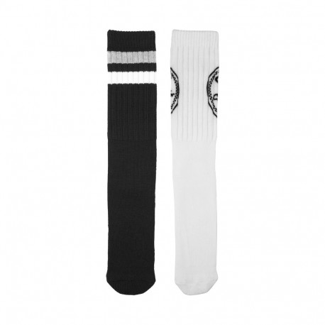 Skarpety Converse 2 pak białe, czarne E744A