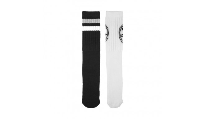 Skarpety Converse 2 pak białe, czarne E744A