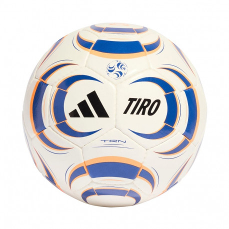 Piłka nożna adidas Tiro Training biało-niebieska JW1528