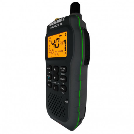 President Randy 3 PLUS käsiraadiosaatja CB 27Mhz, 12/24V