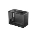 Computer Case - DEEPCOOL CH160 PLUS SFF Micro ATX Mini-ITX Tempered Glass Black