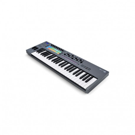 MIDI Keyboard - Novation FLKEY 49 MKI, 49 Keys, 16 Backlit Pads, USB, Black
