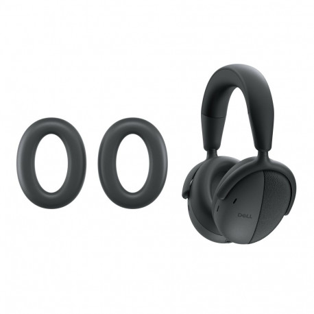 Headset Ear Cushion - Dell Pro Premium Wireless Headset HE724 76.9 mm, 100.3 mm, Black