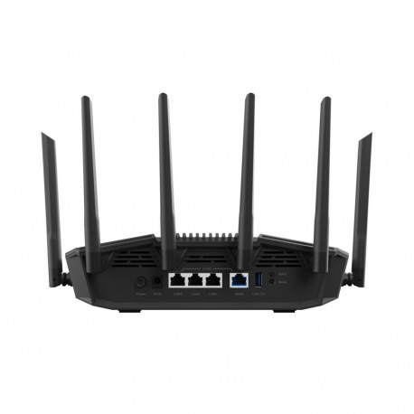 Router - ASUS RT-BE90U BE9400 Tri-Band Wi-Fi 6E 9400 Mbit/s Black