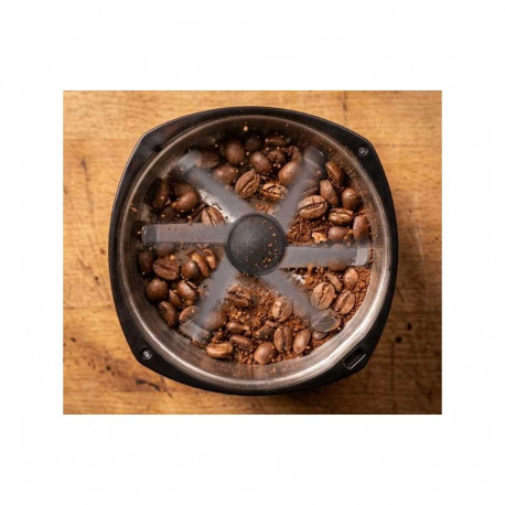 Coffee Grinder - ELDOM MK40 180W, 45g Capacity, Stainless Steel Blades Black