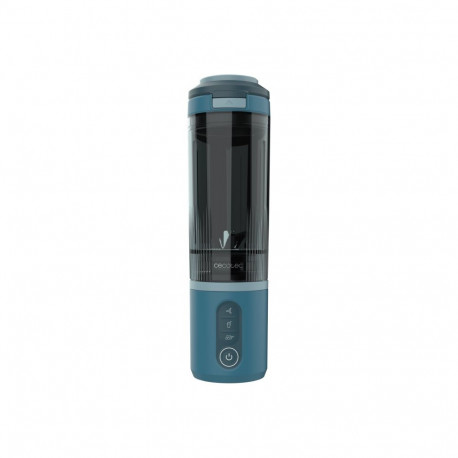 Cecotec blender Power Titanium Shake2Go kaasaskantav 180W BPA-vaba anuma materjal maht 0.6L, laguun