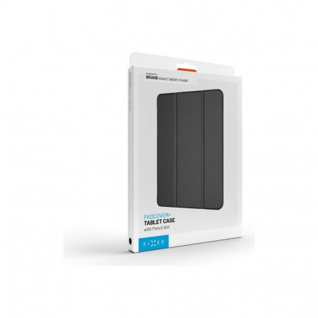 Apple tahvelarvutiümbris Fixed Padcover+ iPad Air 11" (2020-2026) kunstnahk/TPU, must