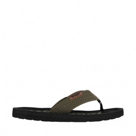 Wrangler meeste plätud Zane Flipflop 20261061 58C, must-oliivroheline