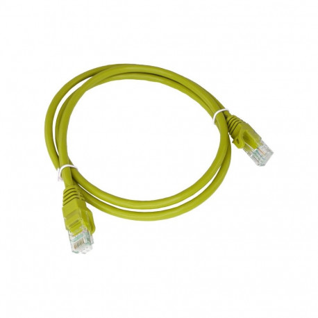 Alantec KKU5CZA1 võrgukaabel kollane 0.25 m Cat5e U/UTP (UTP)
