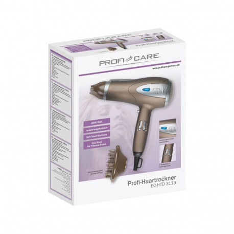 Health & Personal Care - ProfiCare PC-HTD 3113 Hair Dryer 2200 W, 2 Speed Settings, Brown