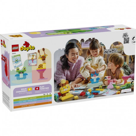Toy - LEGO DUPLO 10472 Animal Building Game 94 Pieces Colorful Building Elements