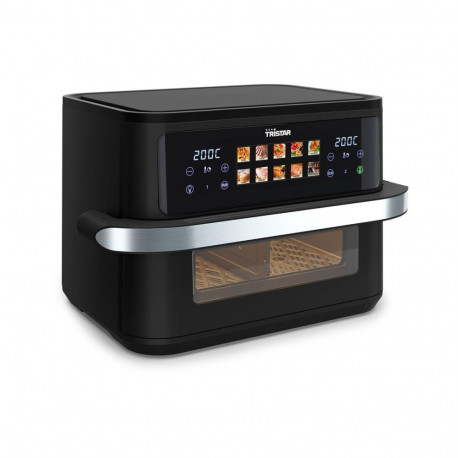 Tristar Dualzone Flex Airfryer | FR-9078 | Power 2800 W | Capacity 10 L | Hot air technology | Black
