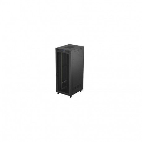 RACK CABINET 19" FREE-STANDING 42U/800X1000 (FLAT PACK) WITH MESH DOOR LCD BLACK LANBERG V2