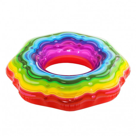 Bestway ujumisrõngas Rainbow 36163 7463 115cm