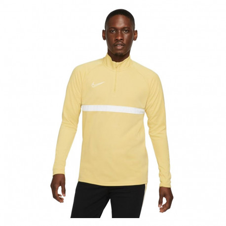 Nike meeste pusa NK Df Academy21 Drill Top CW6110 700, kollane