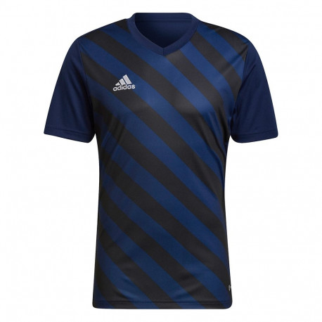 Adidas meeste särk Entrada 22 Graphic Jersey HF0131, tumesinine-must
